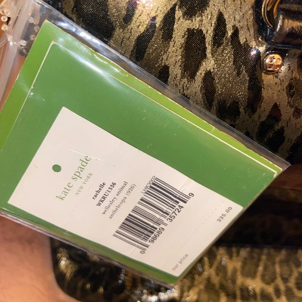 Kate Spade NWT Rachelle Wellesley Leopard bag - Picture 4 of 13